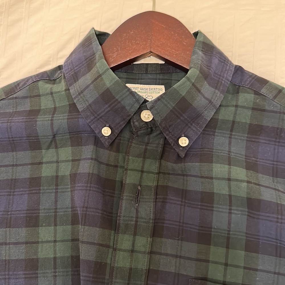 NWOT J Crew secret wash slim shirt - Picture 3 of 3